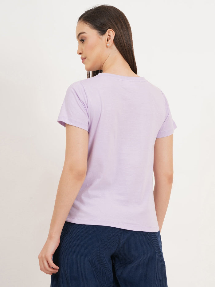 Jacqueline T-Shirt- Cake Lilac