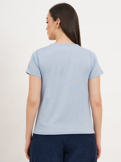 Jacqueline T-shirt- Cake Blue