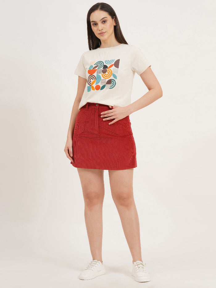 Carolina Skirt- Red